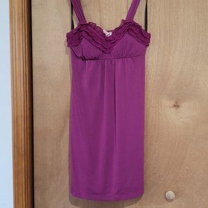 Candie's short purple dress
